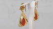Boucles d'oreilles Boucles d'oreilles  en or jaune et corail 58 Facettes 29894
