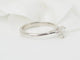 Bague 52.5 Bague solitaire en or blanc et diamant 0.58ct 58 Facettes 28293/31331