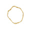 Bracelet vague en or jaune