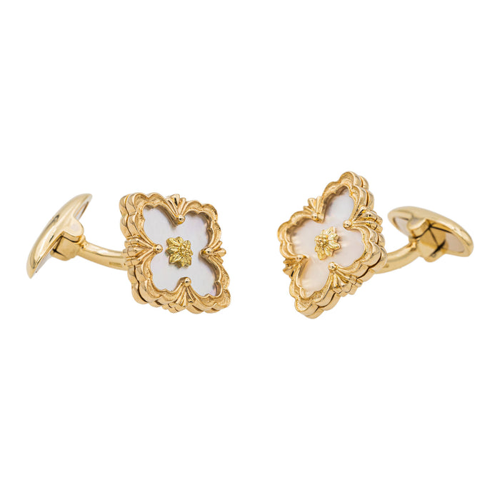 Buccellati Boutons de manchette Or jaune Nacre