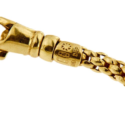 Collier Collier long en maille popcorn 58 Facettes 35990