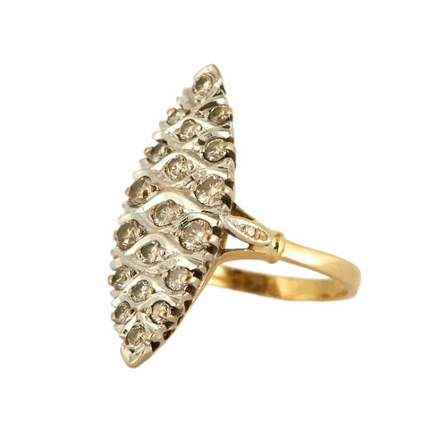 Bague 55 BAGUE MARQUISE OR & DIAMANTS 58 Facettes BO/230031