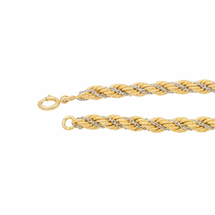 Collier Collier Maille torsadée Or jaune 58 Facettes 3042343CN