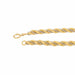 Collier Collier Maille torsadée Or jaune 58 Facettes 3042343CN