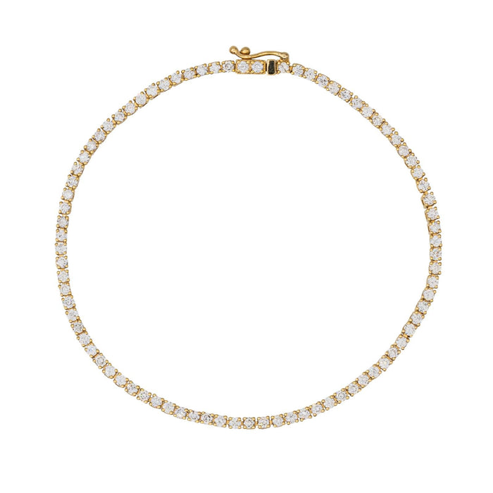 Bracelet Ligne Or jaune Diamant