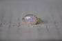 Bague Vintage Australian opal ring 58 Facettes