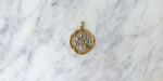 Pendentif Pendentif Art Nouveau Gui or jaune perles et diamants 58 Facettes