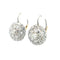 Boucles d'oreilles Boucles d’oreilles grappe en platine et diamants 58 Facettes