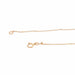 Necklace Chain link necklace Rose gold 58 Facettes 1395827RV