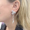 Boucles d'oreilles Boucles d'oreilles Cartier, "Caresse d'Orchidée", or blanc, diamants, pierres de couleur. 58 Facettes 33023