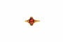Bague 55 Bague Grenat quadrilobée 58 Facettes Ref3505