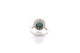 Bague Bague vintage turquoise et diamants 58 Facettes 25963