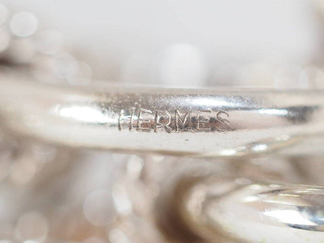 Bracelet Bracelet Hermès "Audierne" en argent 58 Facettes 33488