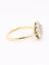 Bague 53 Bague marguerite or jaune diamant 0,8 carat 58 Facettes 1174.8