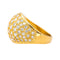 Bague 55 Bague  Cocktail  Or jaune Diamant 58 Facettes 4410633CN