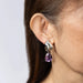 Boucles d'oreilles TIFFANY & CO - Boucles d'oreilles Améthyste Argent Massif 58 Facettes G13480