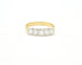 Bague Bague Rivière 0,80 ct or jaune et blanc 58 Facettes