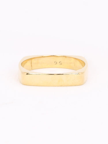 DINH VAN x PIERRE CARDIN Bague carrée or jaune