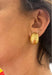 Boucles d'oreilles FRED - Boucles d'oreille demi-créole en or jaune 58 Facettes