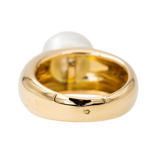 Bague 51 Bague Or jaune Perle 58 Facettes 2762729CN