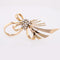 Broche Broche noeud vintage or rose et diamants 58 Facettes 25-082