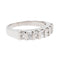 Bague 53 Bague Or blanc Diamant 58 Facettes 3248521CN