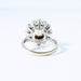 Bague 53 Bague marguerite vintage or blanc et diamants 58 Facettes 240 200