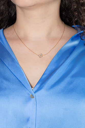 Morganne Bello Collier Eole Or rose 58 Facettes 4450382CN