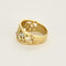 Bague en Or jaune et diamants