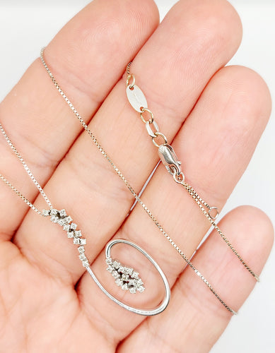 Collier Miluna - Collier vintage chaîne vénitienne en or blanc 18k et diamants 58 Facettes A03361