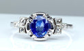 Ring 56 Sapphire and diamond ring circa 1900 58 Facettes AB306