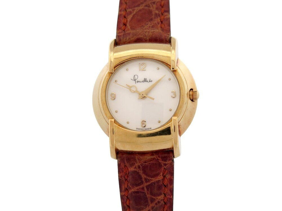 Montre vintage montre POMELLATO quartz en or jaune 18k classique  en 58 Facettes 265210