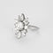 Bague 49.5 Bague fleur diamants 58 Facettes 31300497