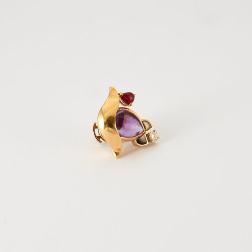 Broche Broche Pin's Arlequin 58 Facettes ALGU17