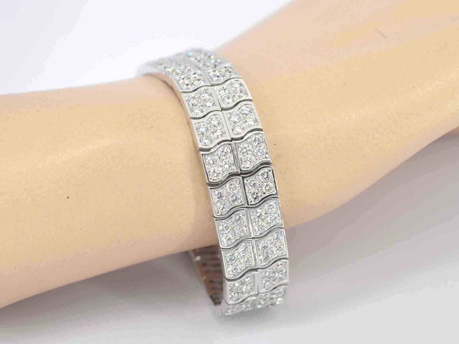 Bracelet Piaget - Bracelet en or 18k avec diamants taille brillant 10,06 ct 58 Facettes 3139