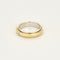 Bague 55,5 Bague en or jaune, or blanc et diamant 58 Facettes SOI3496