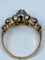 Bague 60 Bague jonc en Or blanc rubané & Diamants 58 Facettes