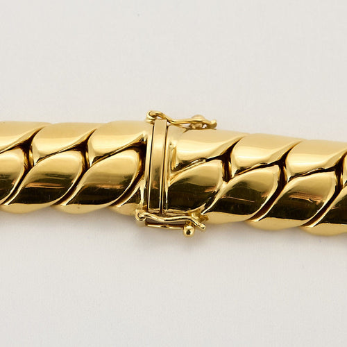 Collier Chopard Collier Happy Diamonds en or jaune et diamants 58 Facettes NAR0893