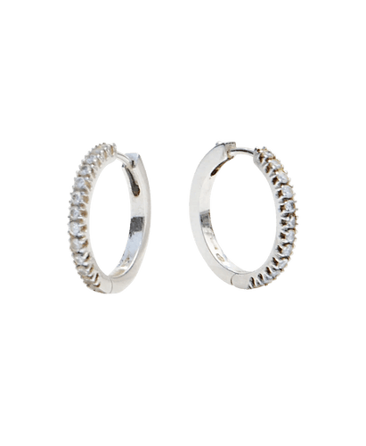Boucles d'oreilles Boucles d'oreilles Créoles Or blanc 18K Diamants 58 Facettes BO220436/CREOLESDIAMANTS/PHOTO