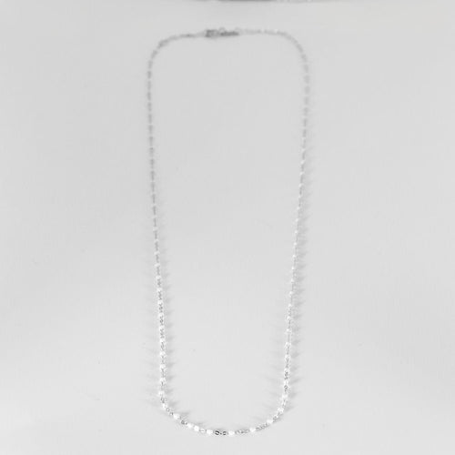 Collier GIGI Clozeau - Classique Gigi - Collier en or blanc et résine blanche 58 Facettes CAN1352X6