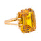 Bague 57 Bague  Or rose Citrine 58 Facettes 3257409RV
