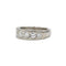 Bague 54 Bague - Or blanc et diamants 58 Facettes 1063