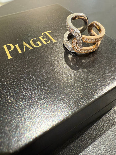Piaget - Bague possession - Or blanc et rose - Diamants