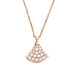 Collier BULGARI – Collier Diva’s Dream Or Rose Diamant 58 Facettes LO876648