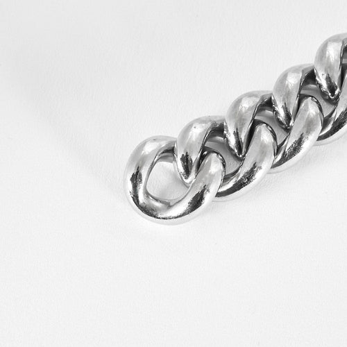 Bracelet Bracelet gourmette en or blanc et diamants 58 Facettes CHAL0691