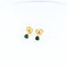 Boucles d'oreilles Boucles d'oreilles en or jaune et émeraudes 58 Facettes 29565