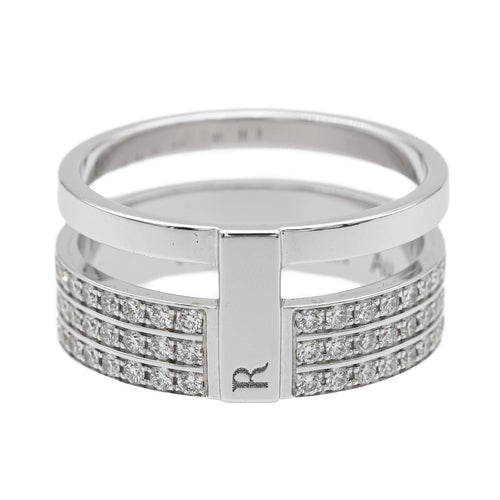 Bague 53 Repossi Bague Berbère Or blanc Diamant 58 Facettes 2559176CN