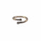 Bague 55 Bague Toi et Moi or blanc diamants 58 Facettes 17-GS30885-62
