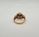 Bague 54 Bague or rose sertie d’un diamant ancien 58 Facettes