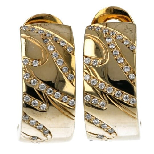 Boucles d'oreilles Chopard Boucles D'Oreilles Chopard 'Chopardissimo' 58 Facettes 4229